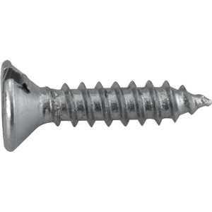 Parafuso autoatarraxante, cabeça chata, 3,5 mm x 16 mm, VONDER
