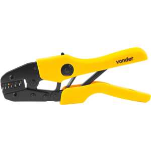 Alicate prensa terminais, tubular, 0,5 mm² a 6,0 mm²,  AP 054, VONDER