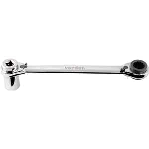 Chave estrela com soquete universal, 8,0 mm a 19,0 mm, VONDER
