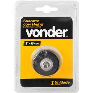 Suporte para acessórios com engate rápido de 2", com haste, VONDER