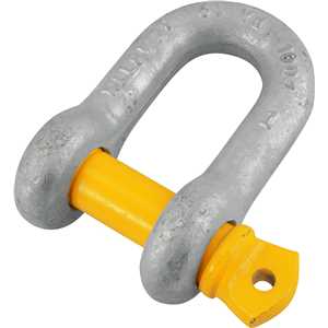 Manilha reta para cabo de aço, 1", VONDER PLUS
