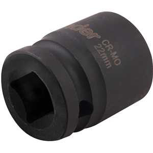 Soquete sextavado de impacto, encaixe de 1/2" x 22,0 mm, VONDER