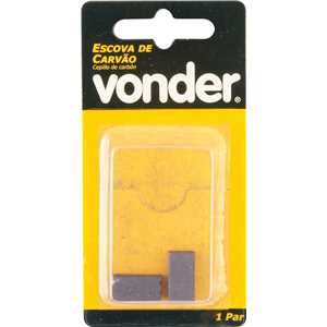 Escova de carvão para lixadeira de parede LPV 600 127 V~, VONDER