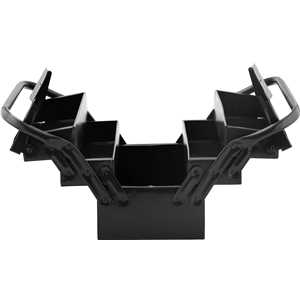 Caixa metálica sanfonada para ferramentas, com 5 gavetas, 30 cm x 19 cm x 20 cm, VONDER