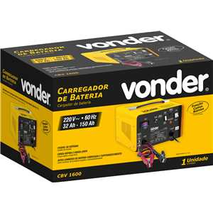 Carregador de bateria, 220 V~, CBV 1600 VONDER