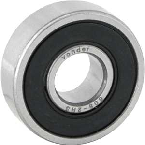 Rolamento rígido de esfera, 608-2RS, VONDER