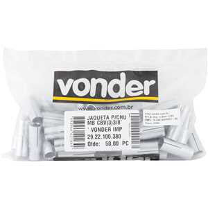 Jaqueta para chumbador CBV, 3/8", VONDER