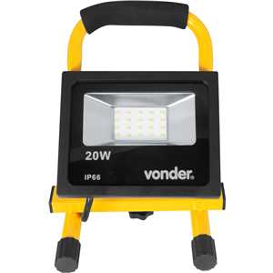 Lanterna refletora com suporte 20 W VONDER