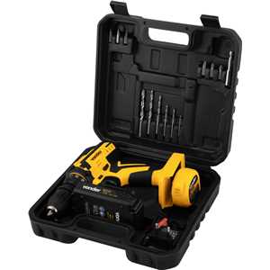 Parafusadeira/furadeira a bateria, 12 V, fonte de carregamento bivolt automática, PFV 112QR VONDER