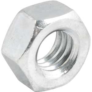 Porca sextavada 5/16" UNC, zincada, cartela com 10 peças, VONDER