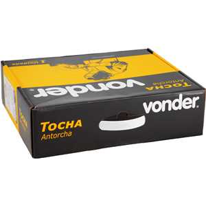 Tocha TIG 200 A TTV 206, com engate rápido de 13 mm, com gatilho, 3 metros, VONDER