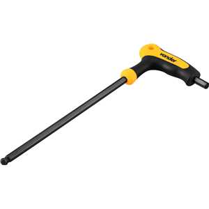 Chave hexagonal (allen) abaulada longa, 8 mm, cabo T, VONDER