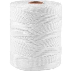 Corda multifilamento trançada 2,0 mm x 408 m, branca, VONDER