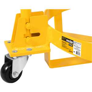 Carrinho para transporte de tambor, capacidade de 500 kgf, VONDER