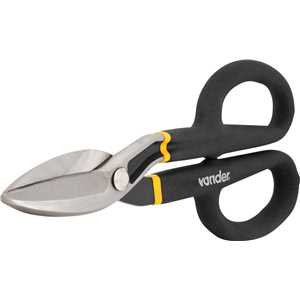 Tesoura 10", para chapas, modelo americano, TC 100, VONDER