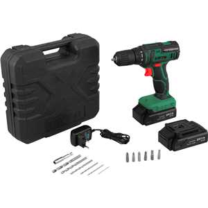 Parafusadeira/furadeira a bateria, 20 V, fonte bivolt automática, PFD 020 DWT
