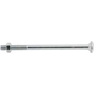 Parafuso francês zincado, 1/2" x 8", com porca, VONDER