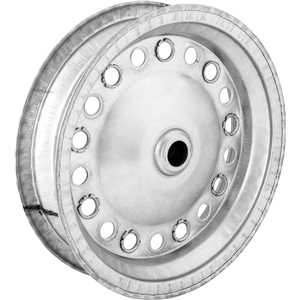 Aro metálico 8", para pneus de carrinho de mão 3,25 x 8", NOVE54