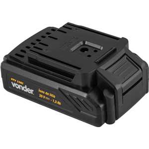 Parafusadeira/furadeira de impacto a bateria, 20 V, fonte de carregamento bivolt automática, PFV 238I VONDER