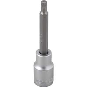 Soquete multidentado, longo, com encaixe de 1/2", M6, VONDER