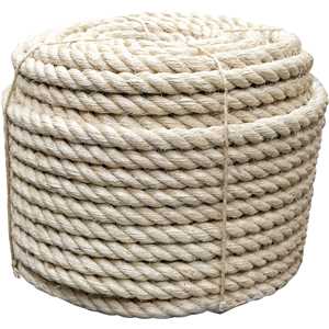 Corda de sisal 36 mm x 100 m, 3 pernas, VONDER