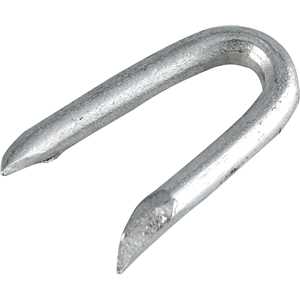Grampo para cerca 1" x 9 BWG (19 x 11 (JP x LPP)), galvanizado, VONDER