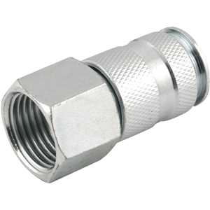 Engate rápido de 1/4", rosca fêmea 1/2" NPT, com esferas, VONDER