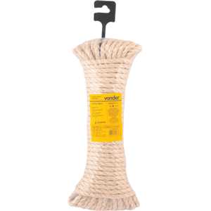 Corda de sisal 8 mm x 15 m, 3 pernas, VONDER
