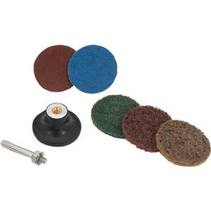 Jogo de discos de lixa com esponja abrasiva 50 mm, 20 peças, VONDER