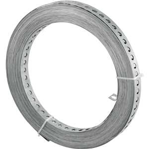 Fita de aço perfurada 17 mm x 0,40 mm x 30 m VONDER