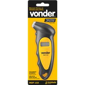 Medidor digital de pressão para pneus, MDP 155, VONDER