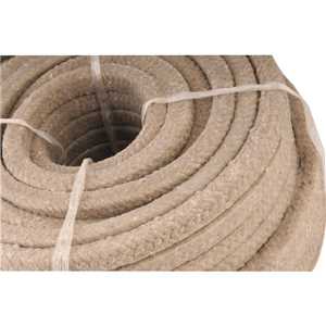 Gaxeta de algodão, quadrada, ensebada, 3/16", VONDER