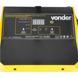 Carregador inteligente de bateria, bivolt, CIB 800 VONDER