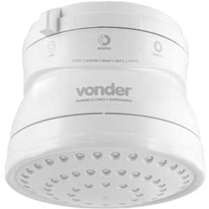 Ducha 3 temperaturas, 4.400 W, 127 V~, branca, VONDER