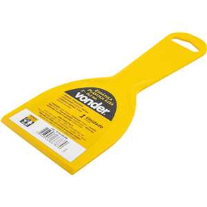 Espátula plástica lisa de 3", VONDER