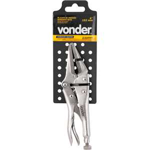 Alicate de pressão, 6", mordente reto, VONDER