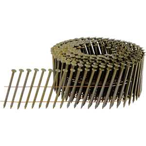 Prego coil anelado, 2,1 mm x 45 mm, polido, carretel com 300 unidades, para o pregador PP 550, VONDER