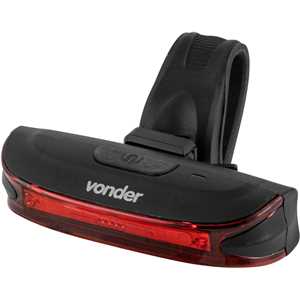 Lanterna traseira para bicicleta, recarregável, VONDER