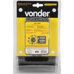 Bateria 18 V, íons de lítio, linha intercambiável, 8 Ah, IBV 1880, VONDER