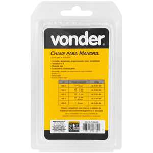 Chave para mandril, VDC 2 VONDER