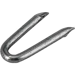 Grampo para cerca 1" x 9 BWG (19 x 11 (JP x LPP)), polido, VONDER
