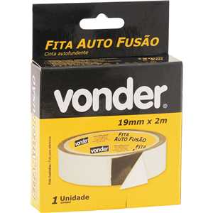 Fita autofusão, 19 mm x 2 m, VONDER