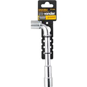 Chave biela com furo passante, 14 mm, VONDER