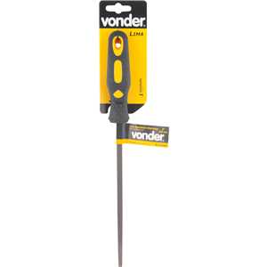 Lima quadrada bastarda, 8", com cabo, VONDER