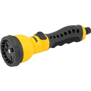 Esguicho plástico para jardim, 7 funções, reto, engate 1/2", ER 227, VONDER