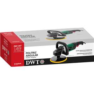 Politriz angular 7", PAD 1307, 127 V~, DWT