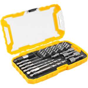 Jogo de bits, brocas e soquetes, com 32 peças, VONDER