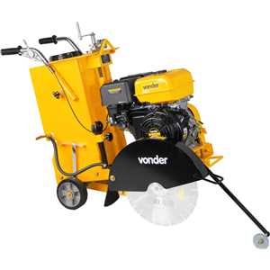 Máquina a gasolina para cortar asfalto, concreto e piso, 14 hp, 4 tempos, VONDER