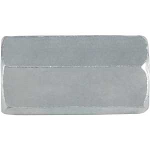 Prolongador para barra roscada 3/8" x 1", rosca UNC zincado, VONDER