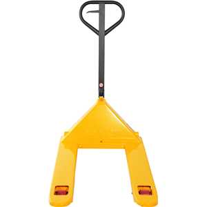 Paleteira hidráulica, 2,5 toneladas (2,5 tf), 1.150 mm x 685 mm, roda dupla de poliuretano, PDP 256, VONDER